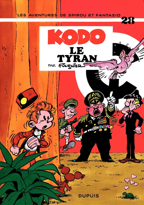 ebook cover of Spirou et Fantasio - Tome 28 - Kodo, le tyran, by Jean-Claude Fournier