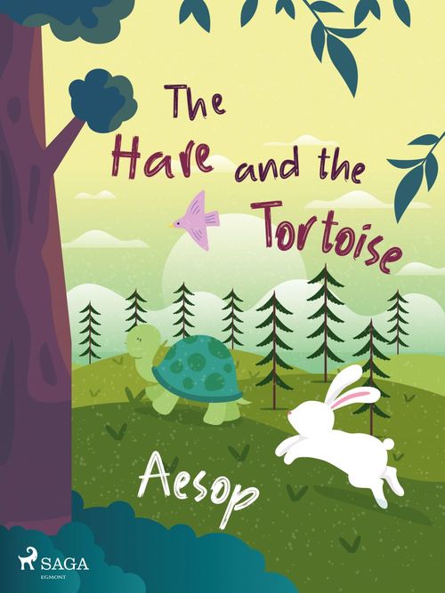 ebook cover of The Hare and the Tortoise, by -  Aesop