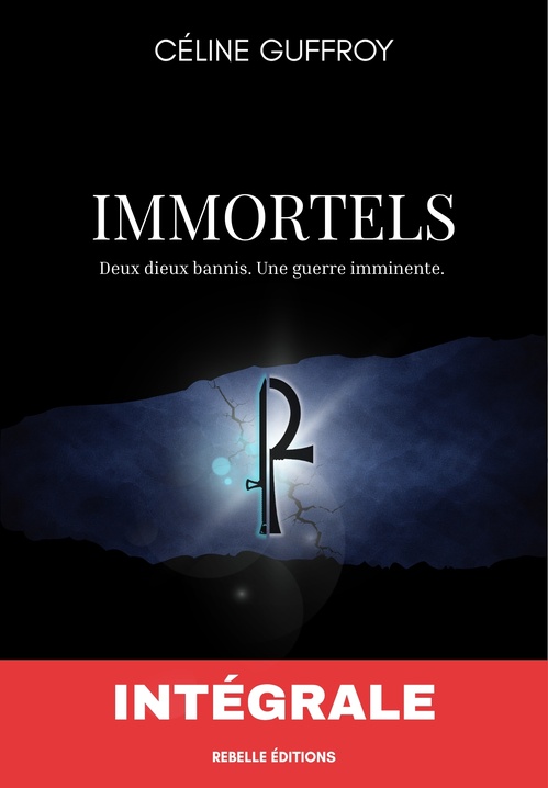 Couverture ebook de Immortels, de Céline Guffroy