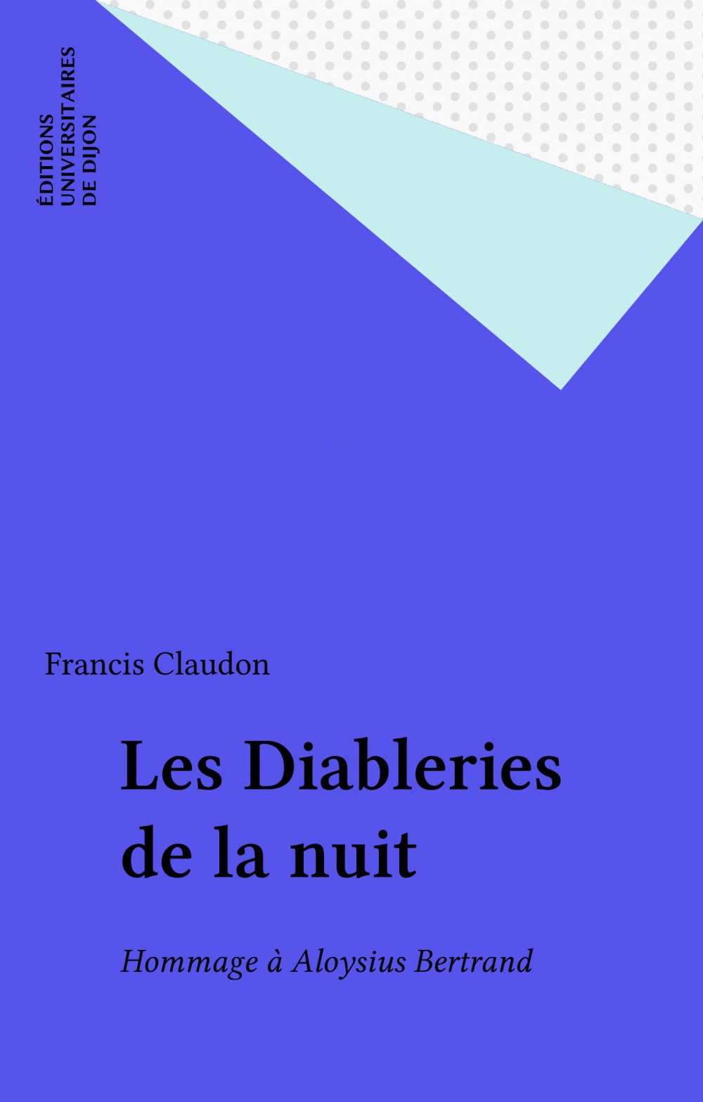 ebook cover of Les Diableries de la nuit, by Francis Claudon