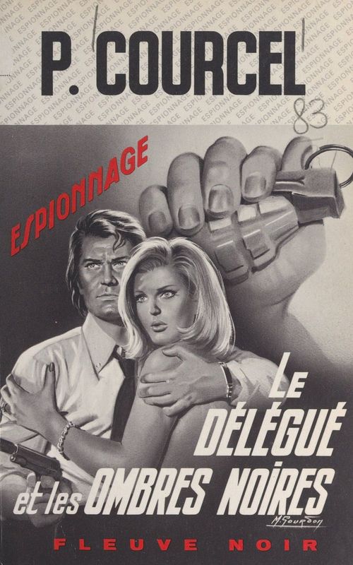 ebook cover of Le délégué et les ombres noires, by Pierre Courcel