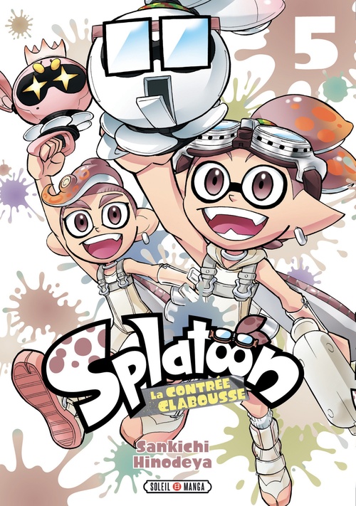 ebook cover of Splatoon - La Contrée Clabousse T05, by Sankichi Hinodeya