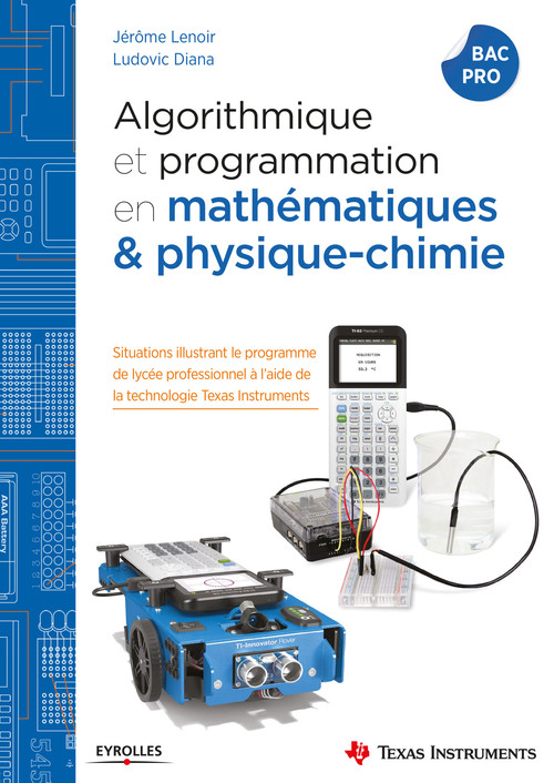 ebook cover of Algorithmique et programmation en mathématiques et physique-chimie, by Ludovic Diana, Jérôme Lenoir