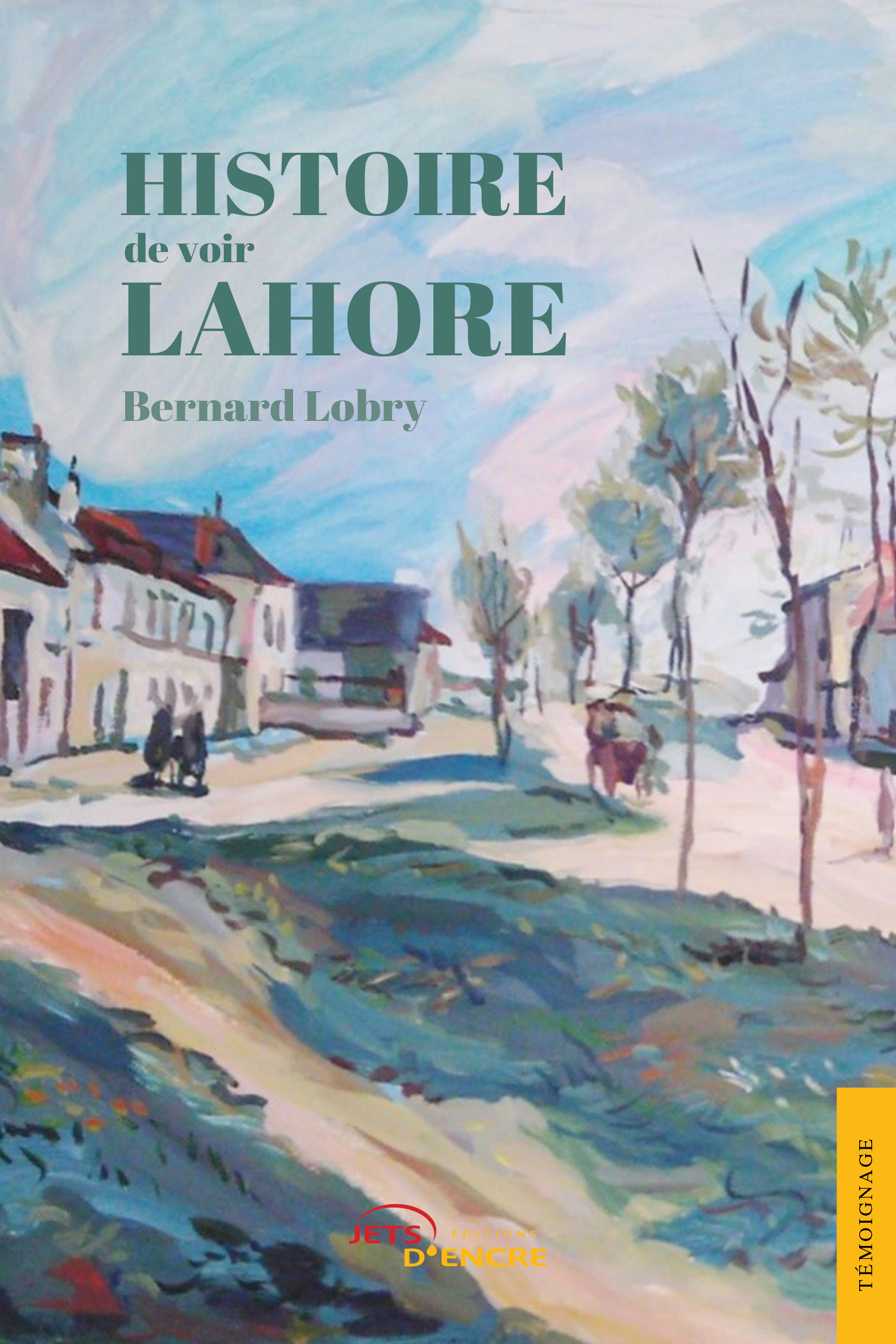 ebook cover of Histoire de voir Lahore, by Lobry Bernard