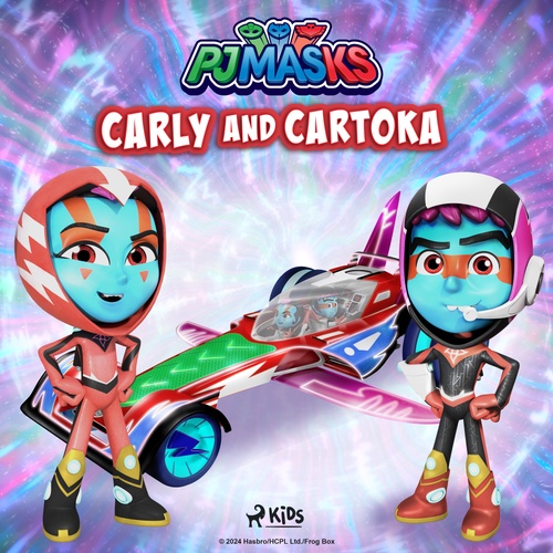Couverture audiobook de PJ Masks - Carly and Cartoka, de Eone