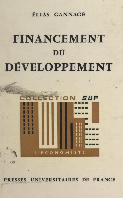 Couverture ebook de Financement du développement, de Elias Gannage