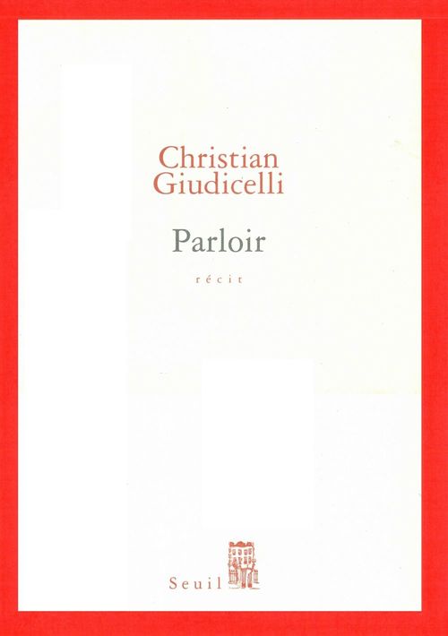 ebook cover of Parloir, by Christian Giudicelli
