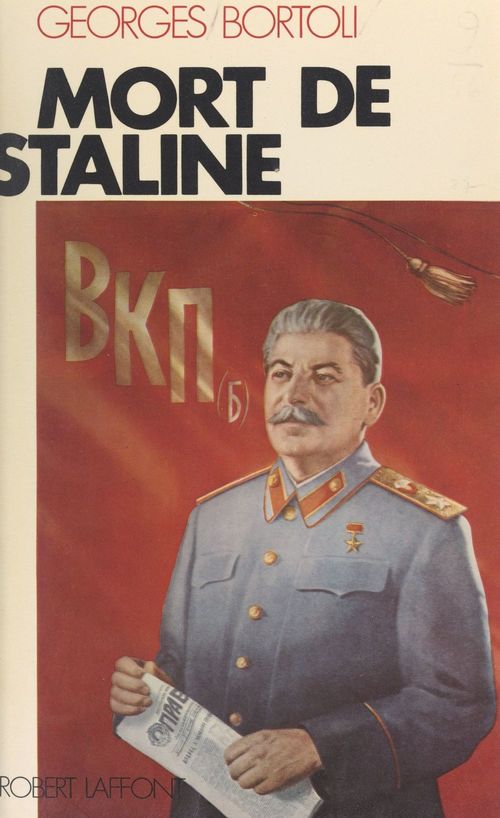 Couverture ebook de Mort de Staline, de Georges Bortoli