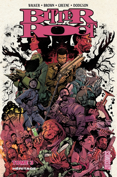 ebook cover of Bitter Root, T3 : Héritage, by David F. Walker, Chuck Brown, Sanford Greene
