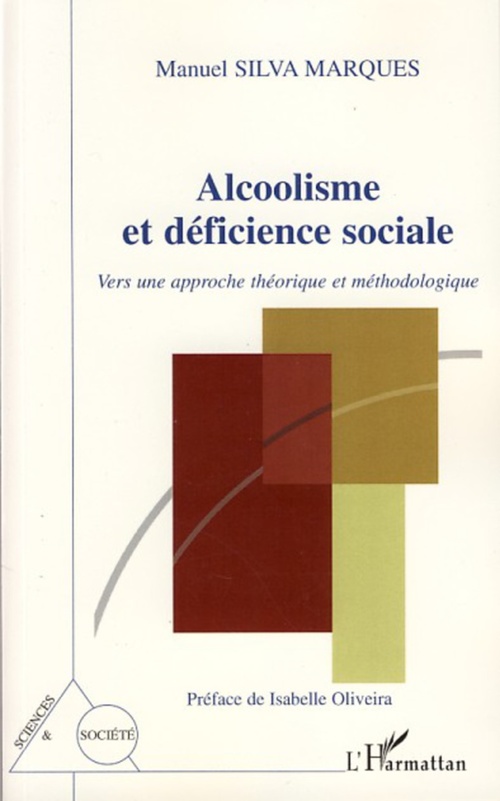 Couverture ebook de Alcoolisme et déficience sociale, de Manuel Silva marques