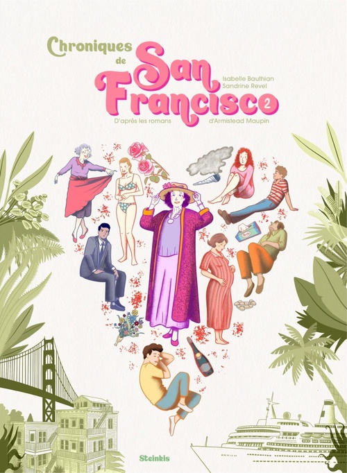 Couverture ebook de Chroniques de San Francisco - Tome 2, de Isabelle Bauthian, Armistead Maupin