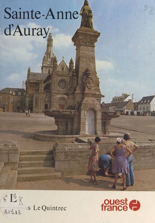 Couverture ebook de Sainte-Anne d'Auray, de Charles Le Quintrec
