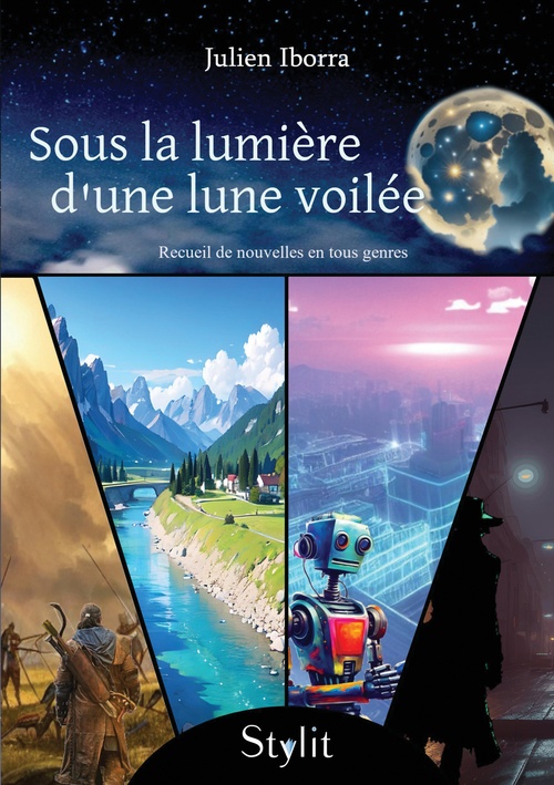 ebook cover of Sous la lumière d´une lune voilée, by Julien Iborra