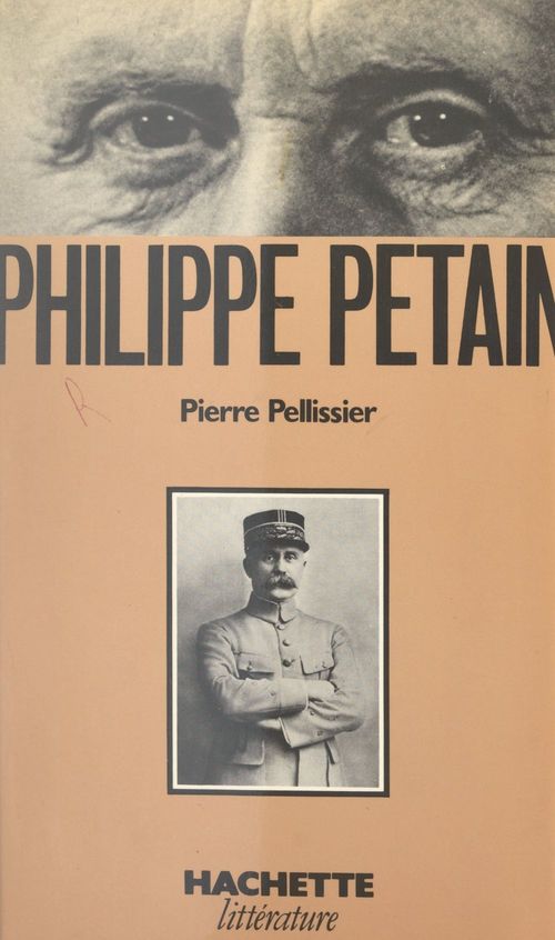 Couverture ebook de Philippe Pétain, de Pierre Pellissier