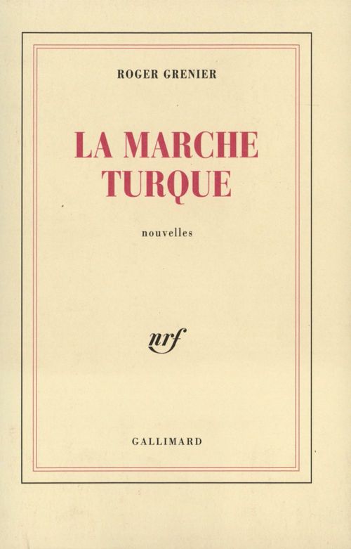 Couverture ebook de La Marche turque, de Roger Grenier