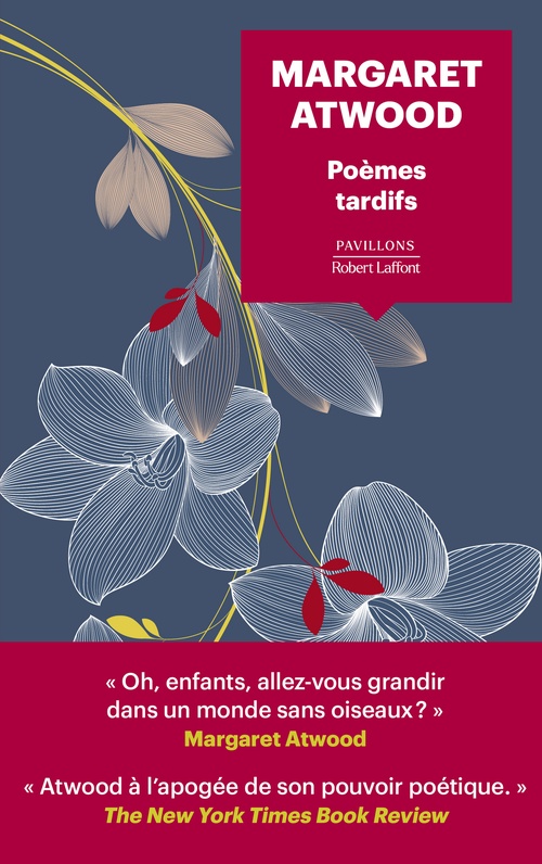 ebook cover of Poèmes tardifs, by Margaret Atwood