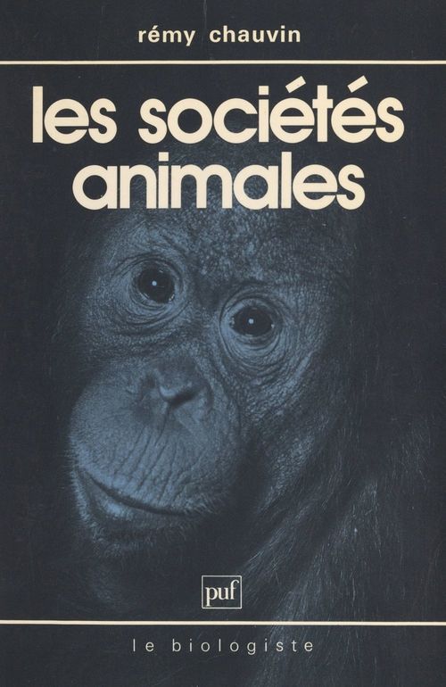 ebook cover of Les sociétés animales, by Rémy Chauvin