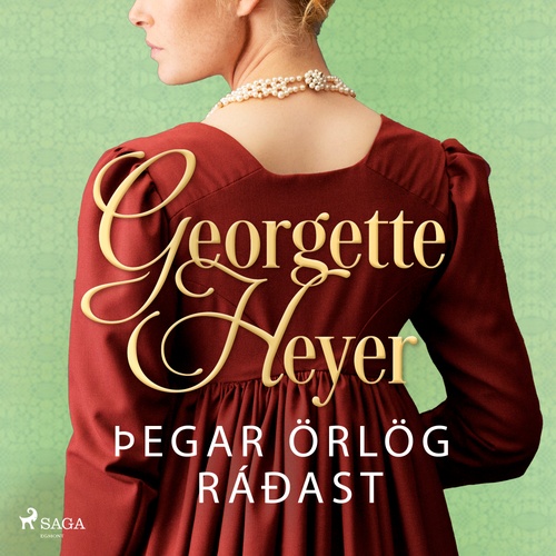 audiobook cover of Þegar örlög ráðast, by Georgette Heyer