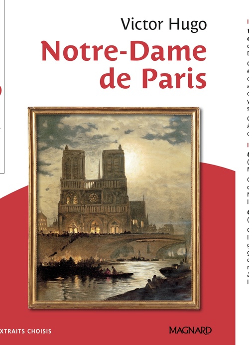 Couverture ebook de Notre-Dame de Paris - Classiques et Patrimoine, de Victor Hugo