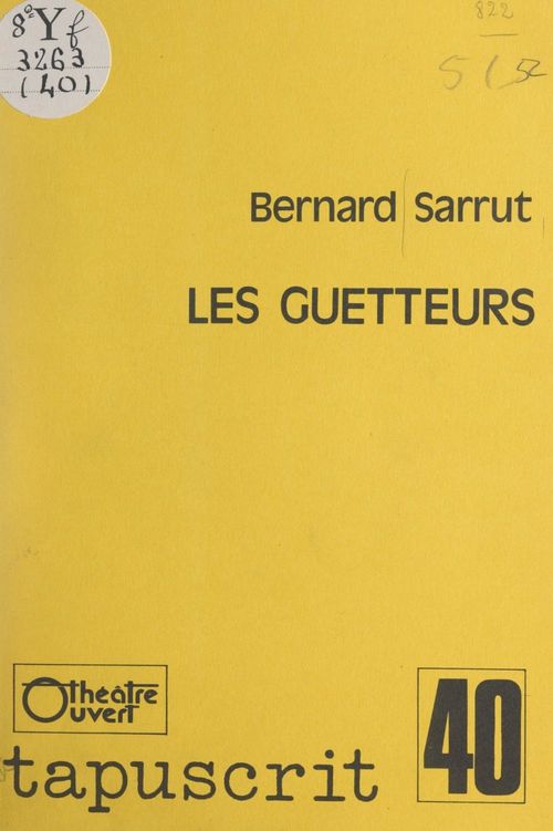 ebook cover of Les guetteurs, by Bernard Sarrut