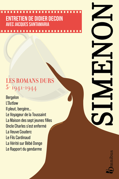 Couverture ebook de Les Romans durs, Tome 5 1941-1944, de Georges Simenon