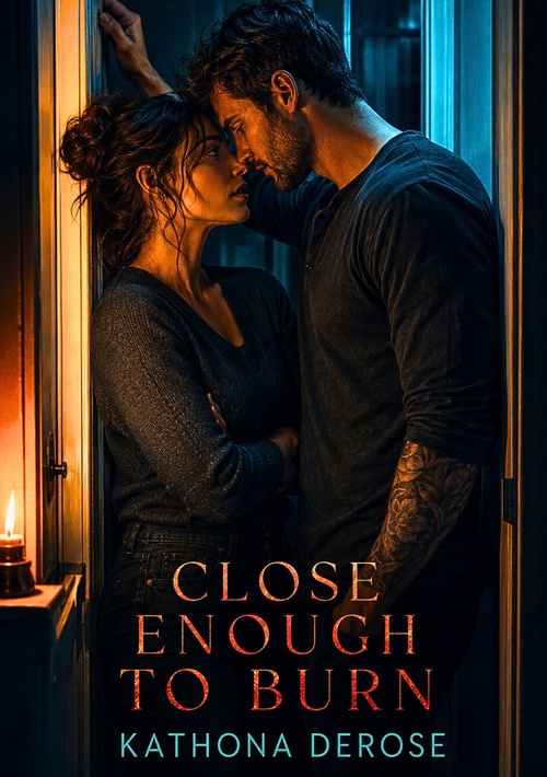 Couverture ebook de Close Enough to Burn, de Kathona DeRose