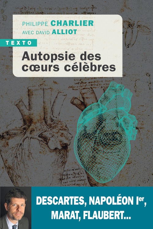 ebook cover of Autopsie des coeurs célèbres, by Philippe Charlier, David Alliot