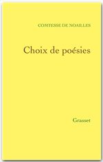ebook cover of Choix de poésies, by Anna de Noailles