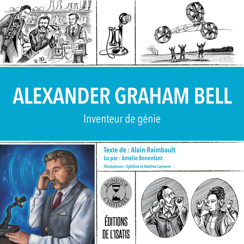 Couverture audiobook de Alexander Graham Bell, de Alain Raimbault