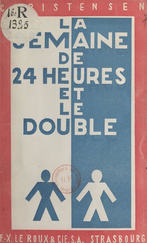 Couverture ebook de La semaine de 24 heures et le double, de Christensen