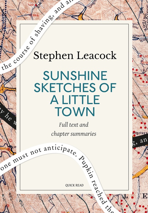 ebook cover of Sunshine Sketches of a Little Town: A Quick Read edition, by Quick Read, Stephen Leacock