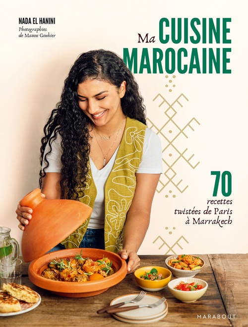 Couverture ebook de Ma cuisine marocaine, de Nada El Hanini