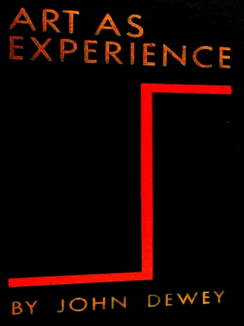 ebook cover of Art as Experience, by John Dewey