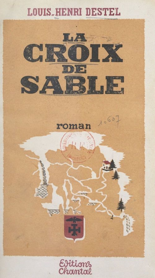Couverture ebook de La croix de sable, de Louis-Henri Destel