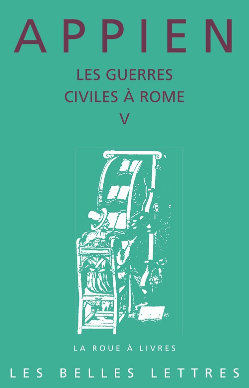 ebook cover of Les Guerres civiles à Rome - Livre V, by Appien