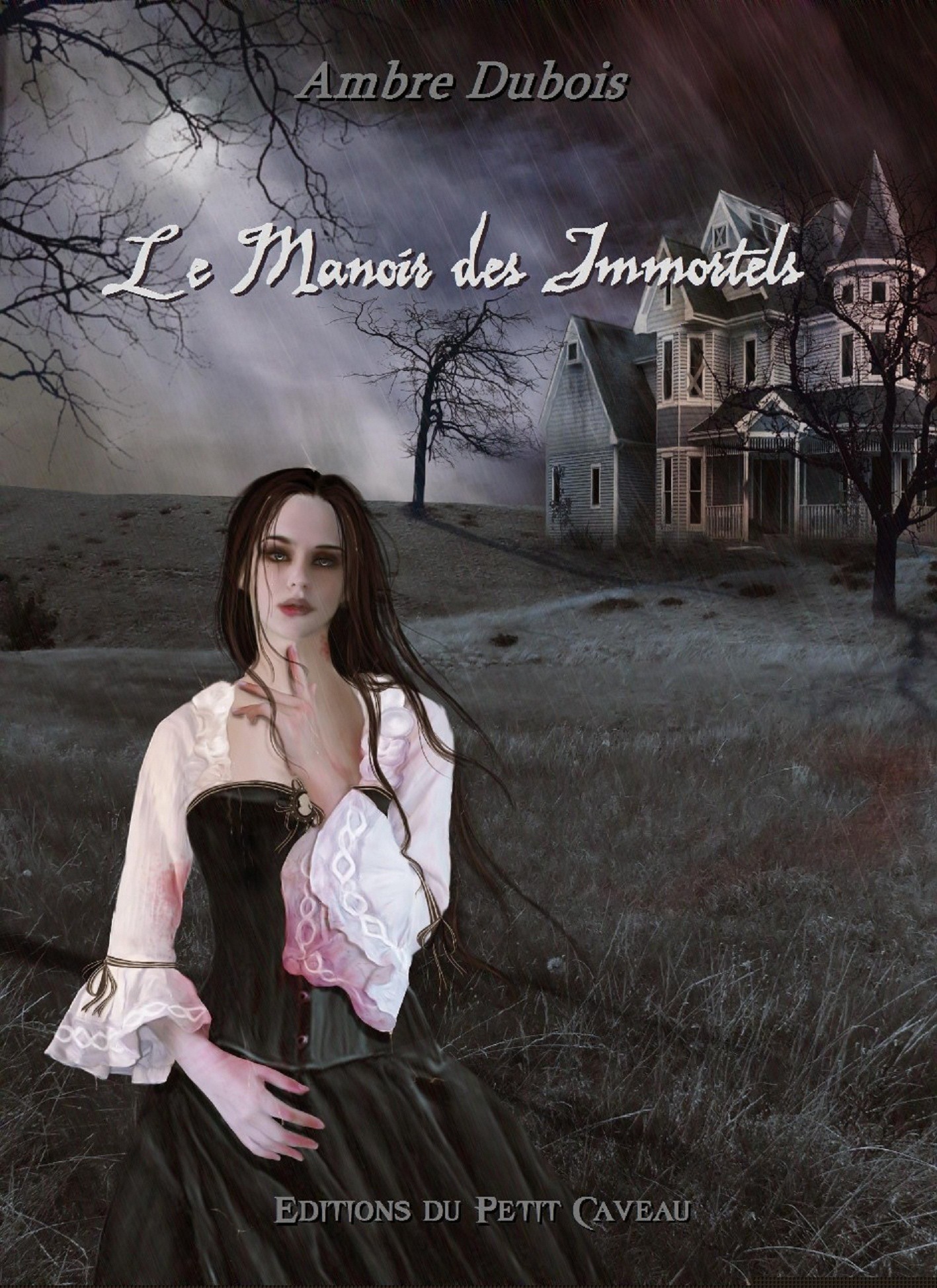 Couverture ebook de Le Manoir des Immortels, de Ambre Dubois