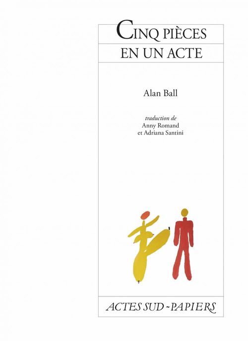 Couverture ebook de Cinq pièces en un acte, de Ball Alan