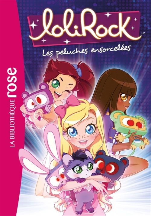 Couverture ebook de LoliRock 05 - Les peluches ensorcelées, de Marathon Média