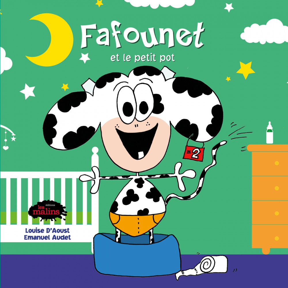Couverture ebook de Fafounet et le petit pot, de Louise D Aoust