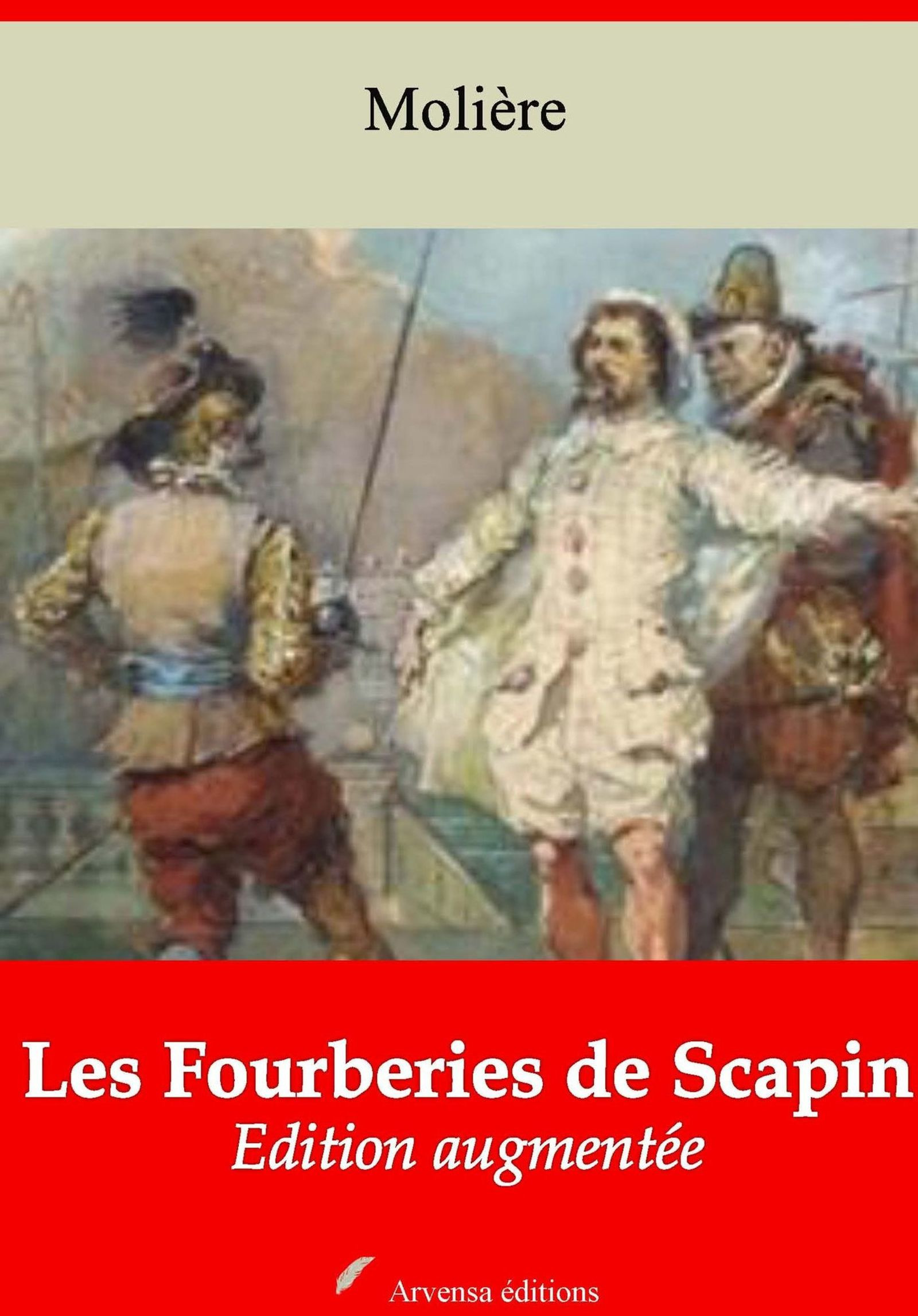Couverture ebook de Les Fourberies de Scapin - suivi d'annexes, de Molière