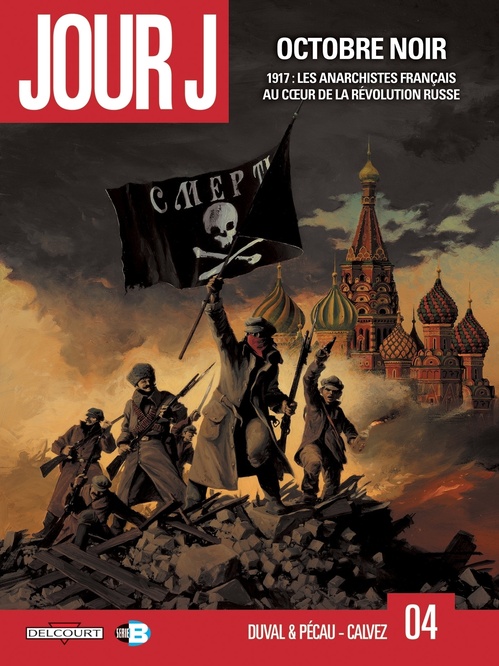 ebook cover of Jour J T04 - Octobre noir, by Fred Blanchard