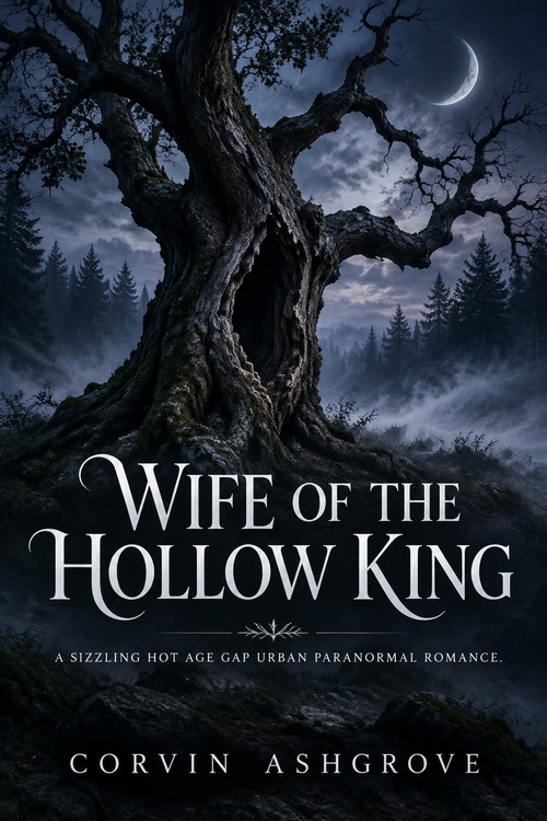 Couverture ebook de Wife of the Hollow King, de Corvin Ashgrove