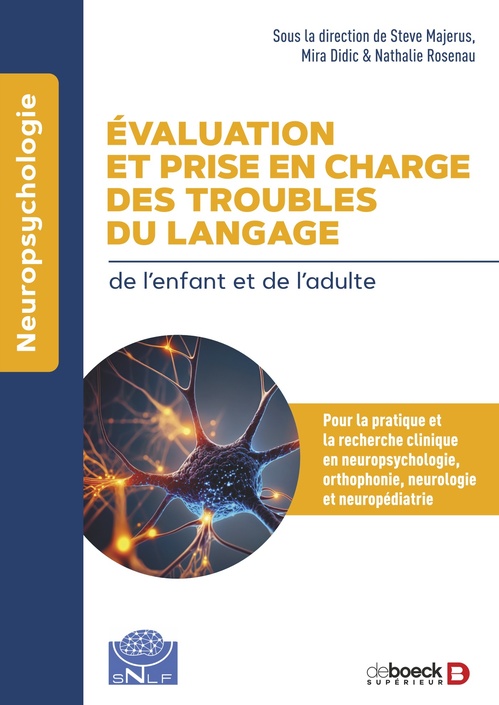 ebook cover of Evaluation et prise en charge des troubles du langage, by Mira Didic, Steve Majerus