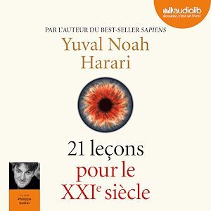 audiobook cover of 21 leçons pour le XXIe siècle, by Yuval Noah Harari
