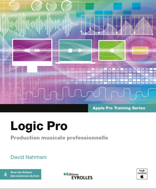 Couverture ebook de Logic Pro, de David Nahmani