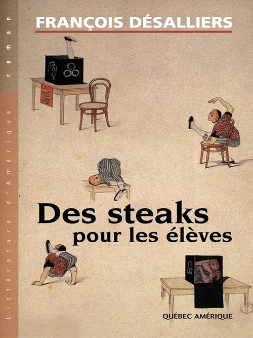 ebook cover of Des steaks pour les élèves, by François Desalliers