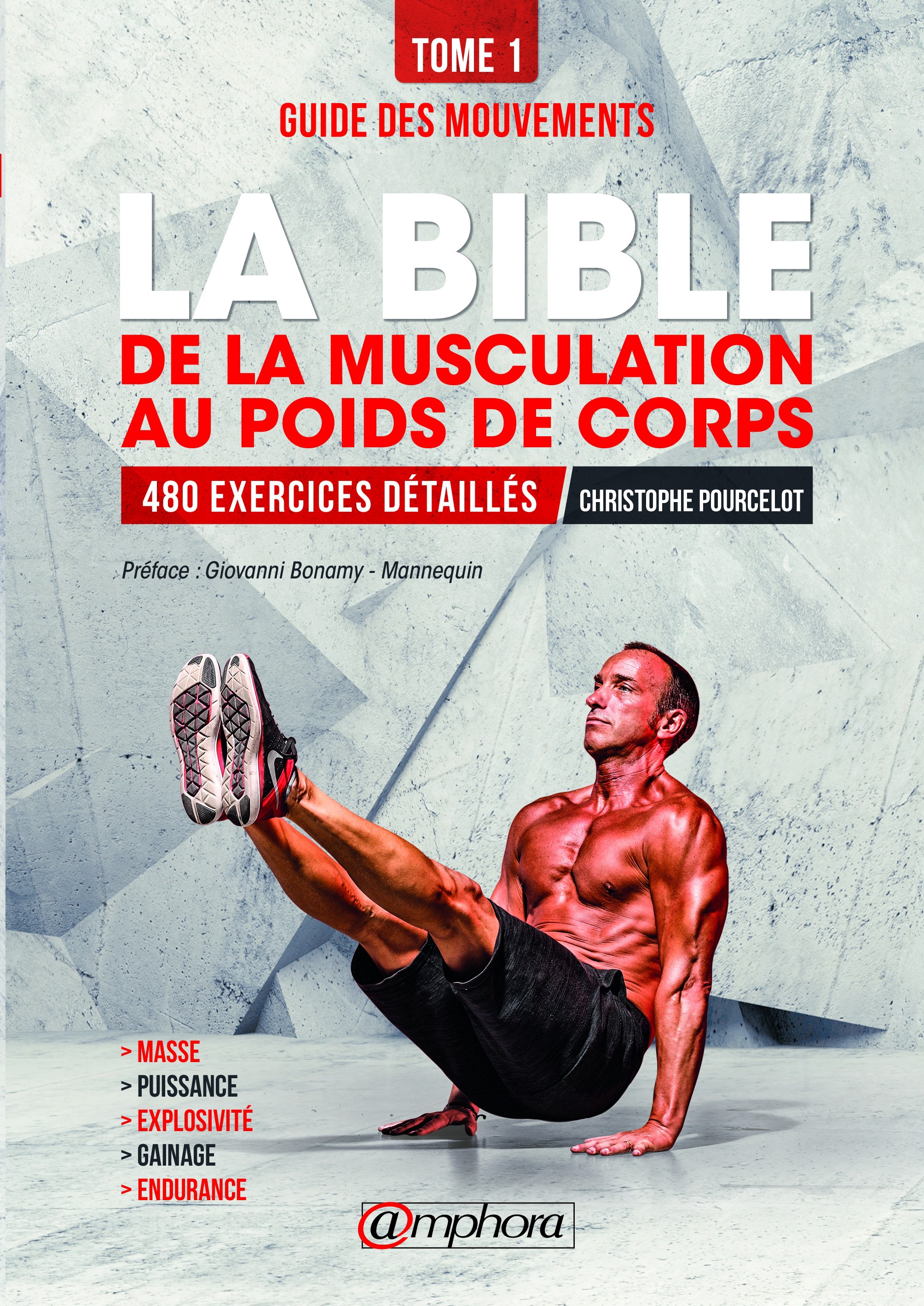Couverture ebook de La bible de la musculation au poids de corps, de Christophe Pourcelot