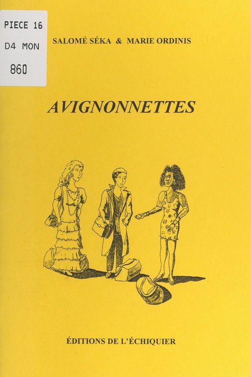 Couverture ebook de Avignonnettes, de Marie Ordinis, Salome Seka