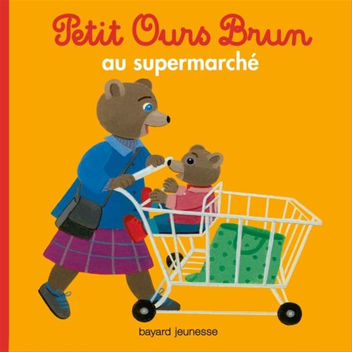 Couverture ebook de Petit Ours Brun au supermarché, de Danièle Bour