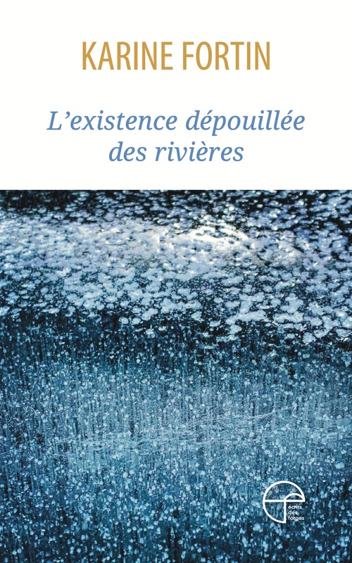 Couverture ebook de L'existence dépouillée des rivières, de Karine Fortin